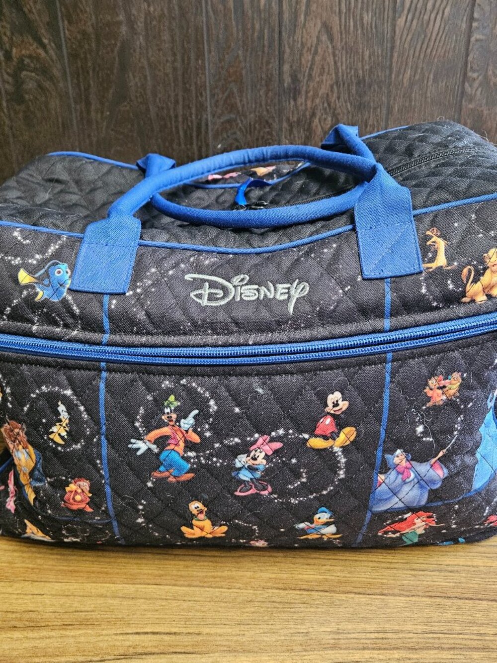 Disney Bradford Exchange Relive the Magic Quilted Weekender Bag
